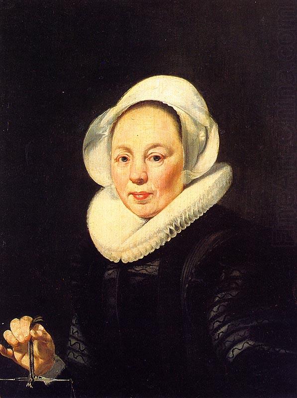 Portrait of a Woman Holding a Balance, Thomas De Keyser